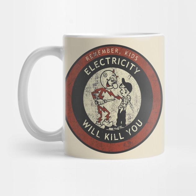 Vintage Remember Kids Electricity by Th3Caser.Shop